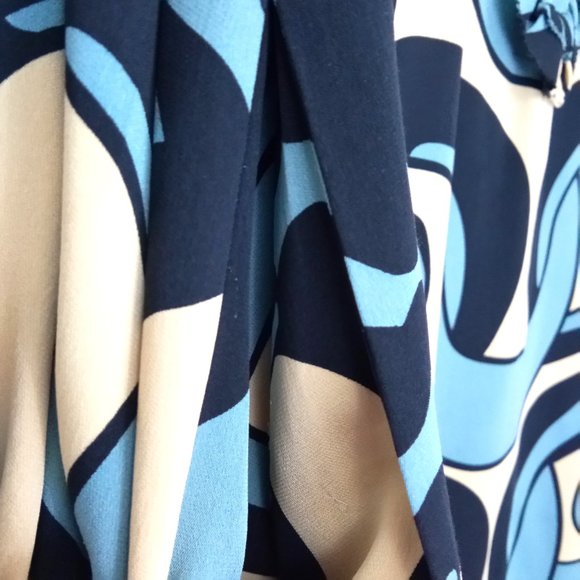 Diane Von Furstensberg Eavan Silk Sheath Dress - 8 - Picture 11 of 12